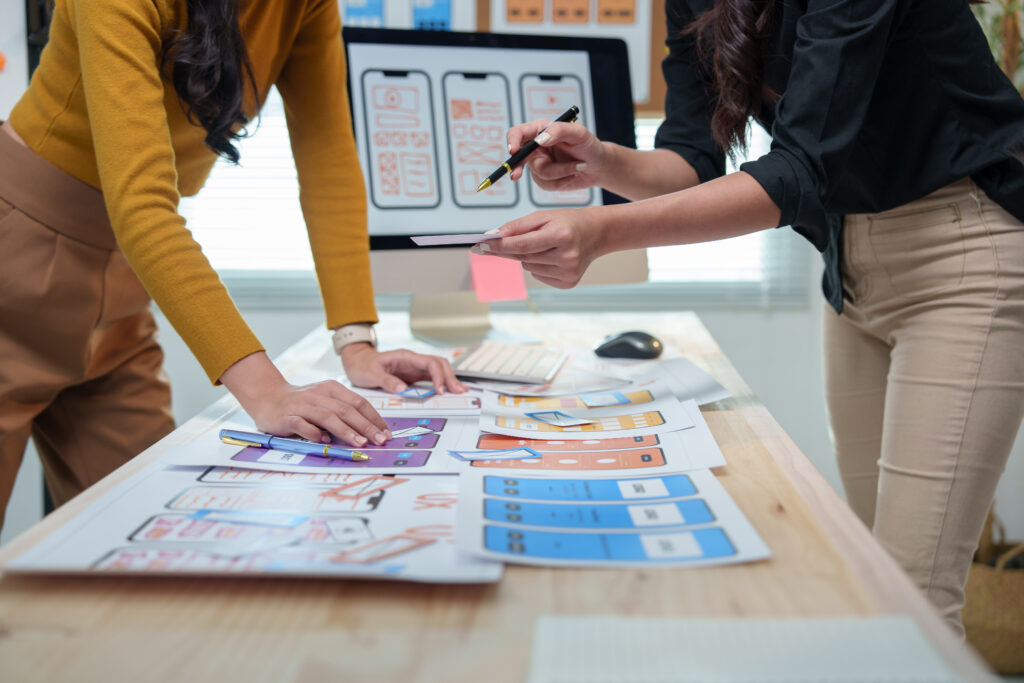marketing team in strategic consulting services